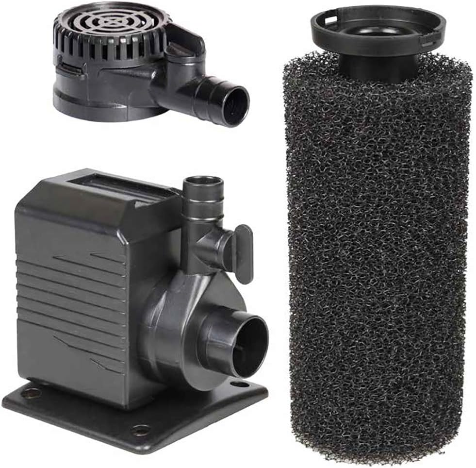 Submersible Pump with Pre-Sponge Filter