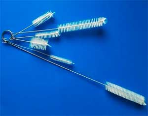 Cheap Small Aquarium Brush Kit for Cleaning Bird Bath Fountain Filters